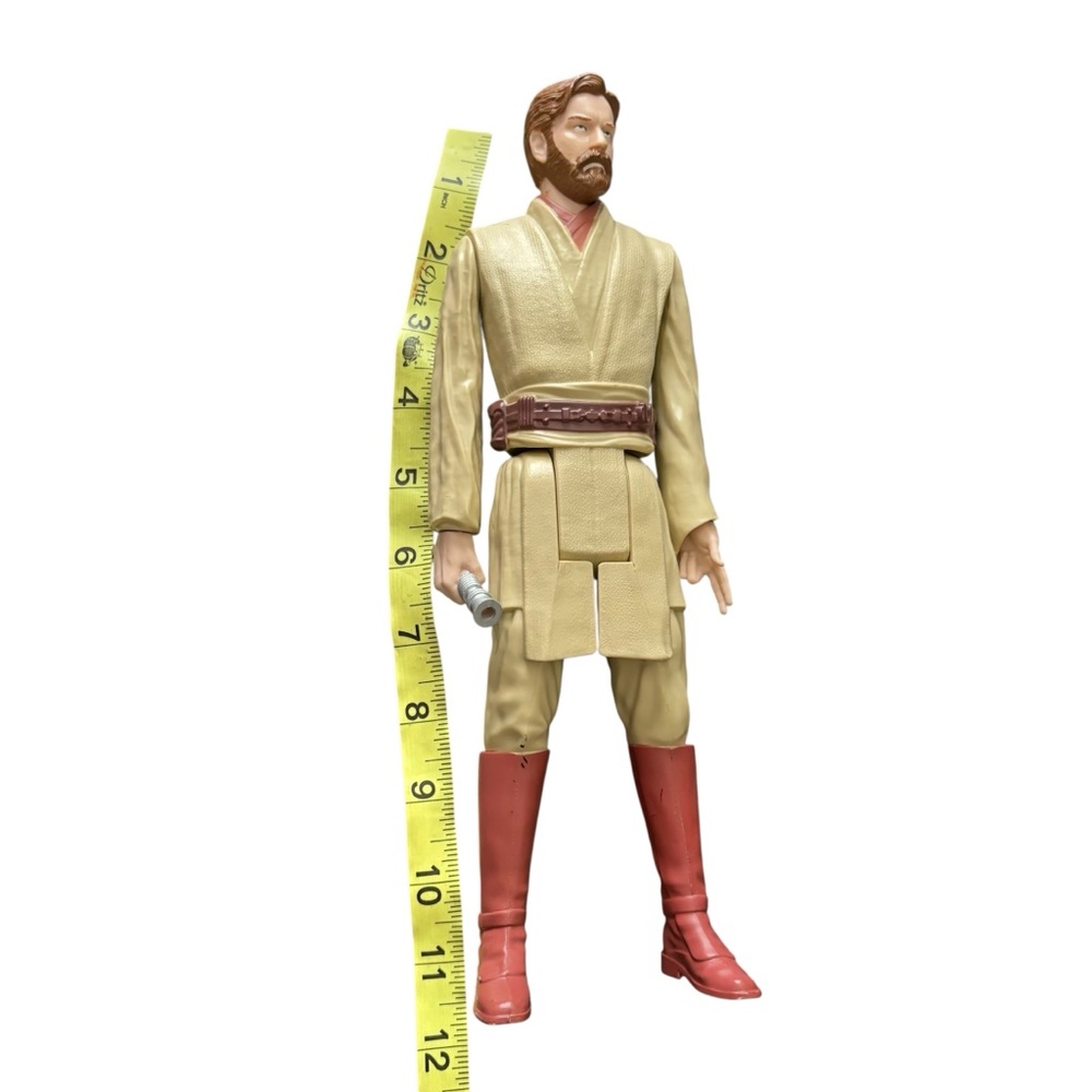 Star Wars Young Obi-Wan Kenobi Jedi 11.5" Action Figure Hasbro 2013 Toy - Picture 8 of 8